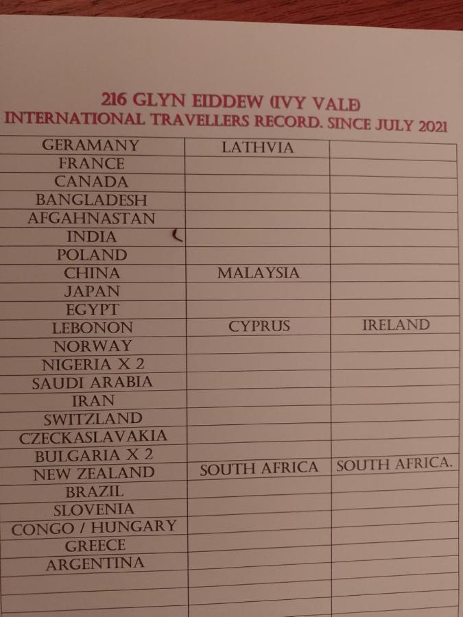 216 Glyn Eiddew 호텔 카디프 외부 사진